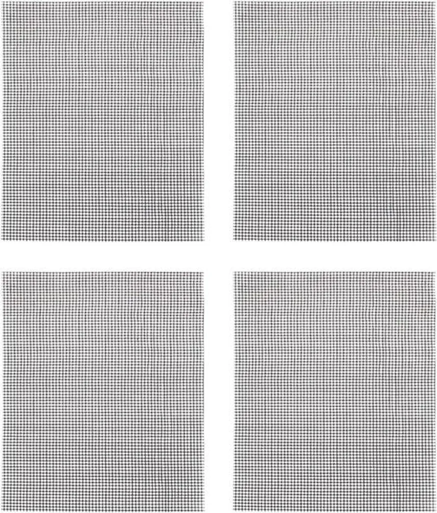Stop aux rongeurs et insectes : Grille en acier inoxydable 30x21 cm - x4