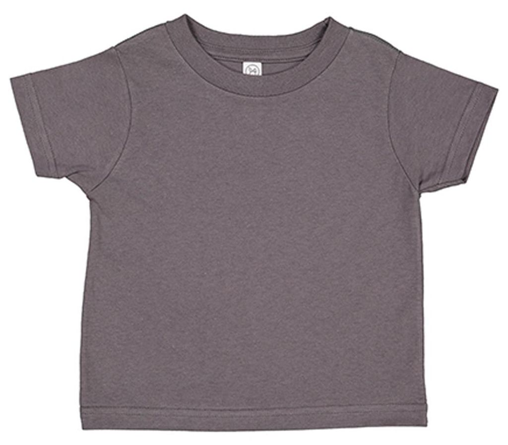 Rabbit Skins - T-Shirt für Kinder LT2787 (92) (Holzkohle)
