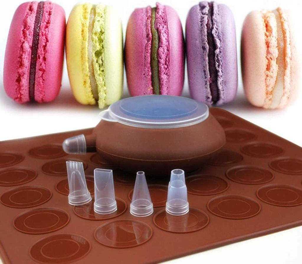 Súprava na pečenie, silikónová forma na makaróny so Obrázok produktu 