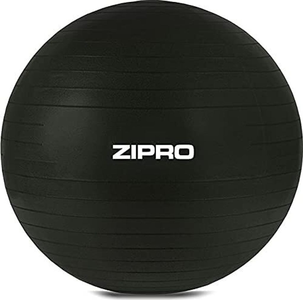 ZIPRO Dicker Gymnastikball, Anti-Burst Pilates Ball, 75 cm sitzball büro, für Balance, Yoga als Fitness Kleingeräte und Balance Stuhl im Gym-Hom...