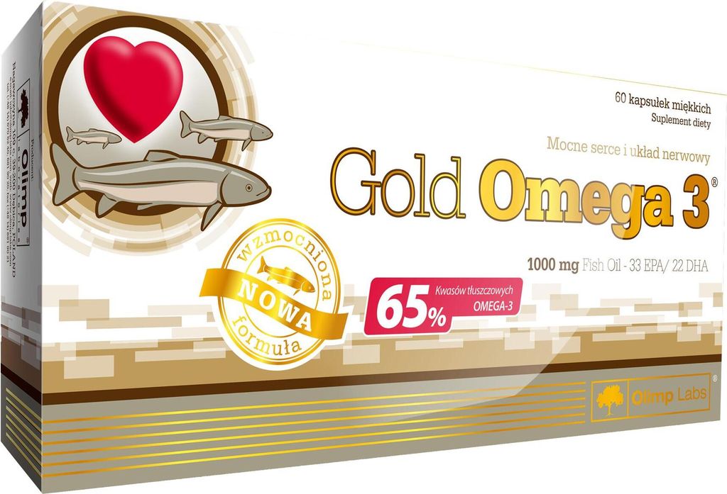 Olimp Omega 3 Gold Edition (60 Kapseln) Produktbild 