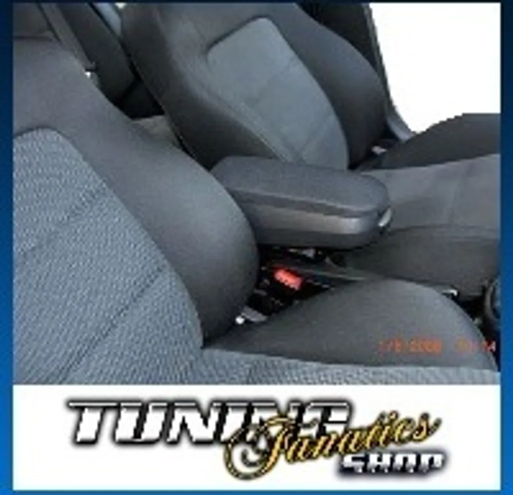 Bracciolo centrale MAL COMPLETE SET per Audi A3 S3 8L in tessuto nero