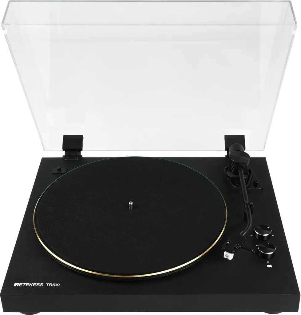 Tourne-disque Retekess TR639 : Écoutez vos Vinyles sans Installation