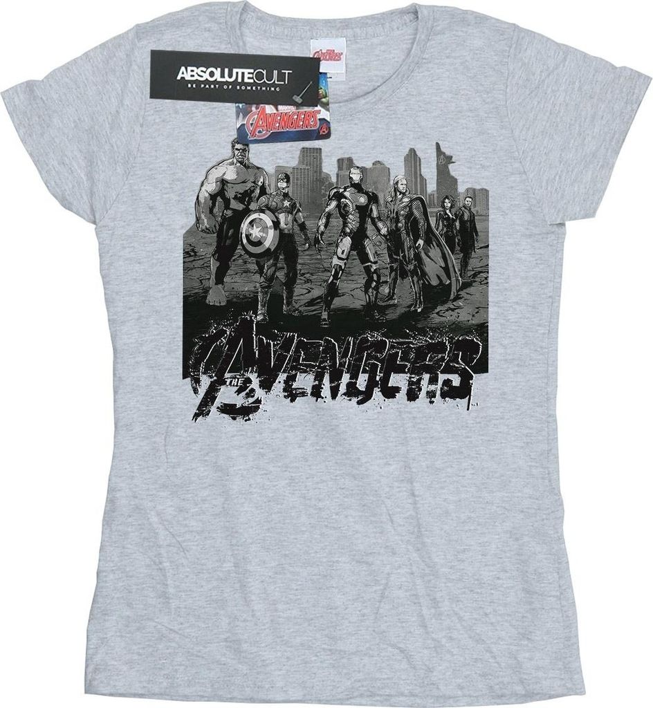 Marvel - "Avengers" T-Shirt für Damen BI8673 (M) (Grau)