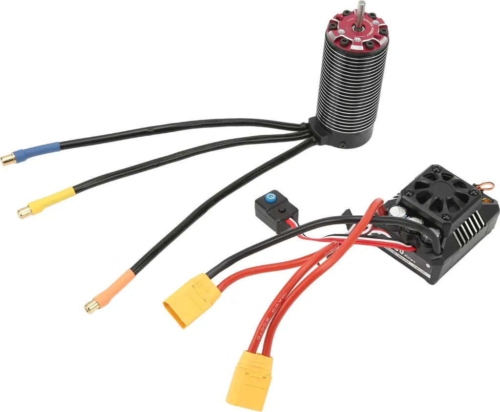 Combo Brushless 1450KV Étanche et ESC 8S 160A pour Modélisme RC 1/7 1/8