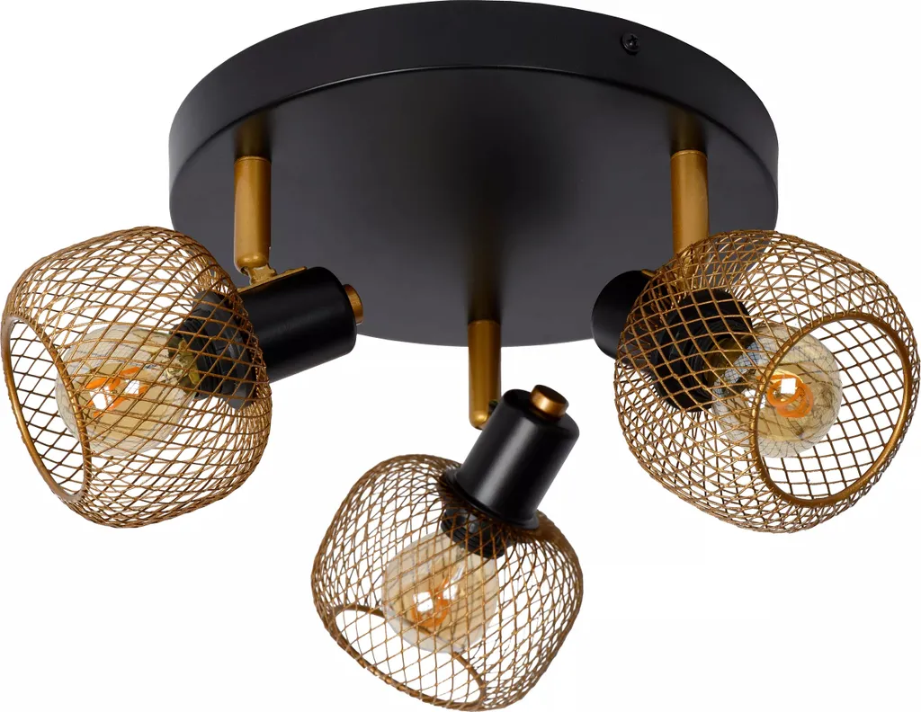 Plafonnier de cuisine et couloir MAREN 3 spots pour éclairage modulable