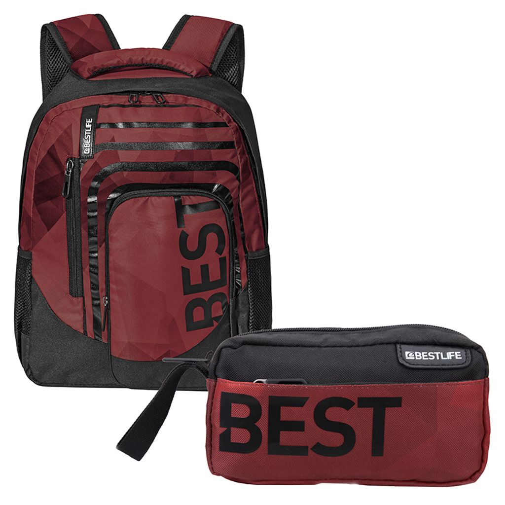 Rucksack Unisex Schultasche Freizeittasche mit Laptopfach bis 15,6 Zoll 39,6cm 