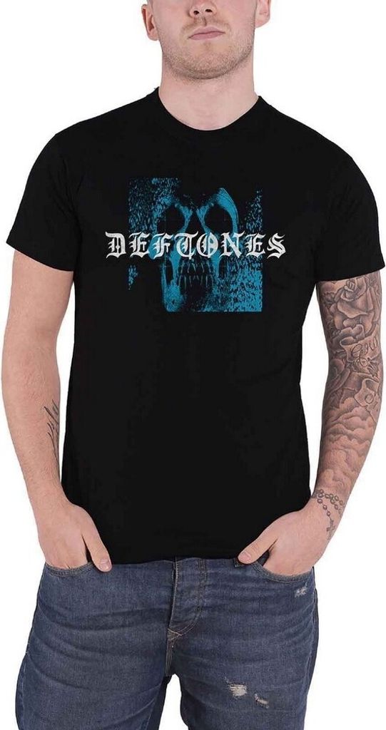 Deftones - T-Shirt für Herren/Damen Uni RO1721 (XXL) (Schwarz)