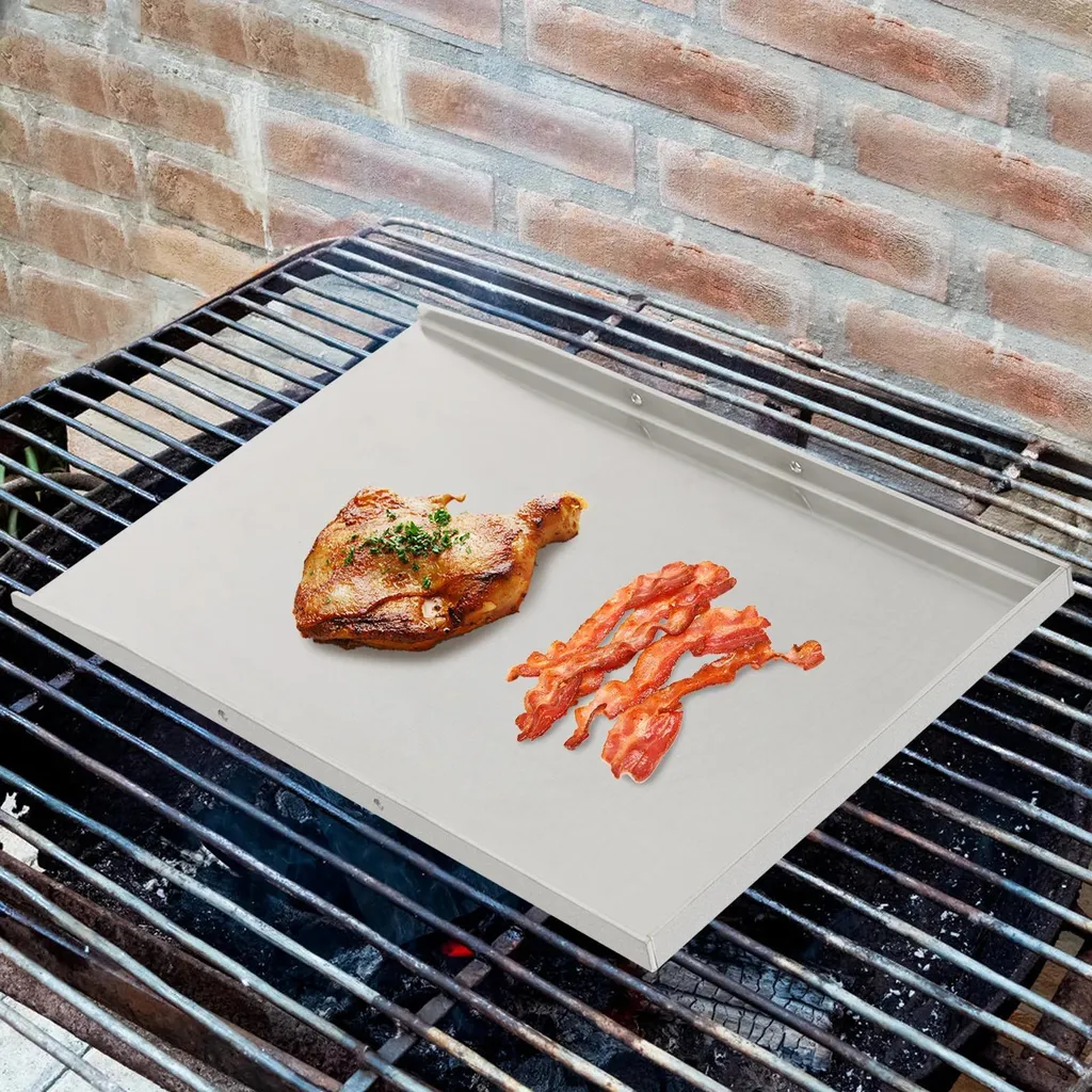 Plaque de cuisson camping et randonnée 49 cm - Idéal repas en extérieur