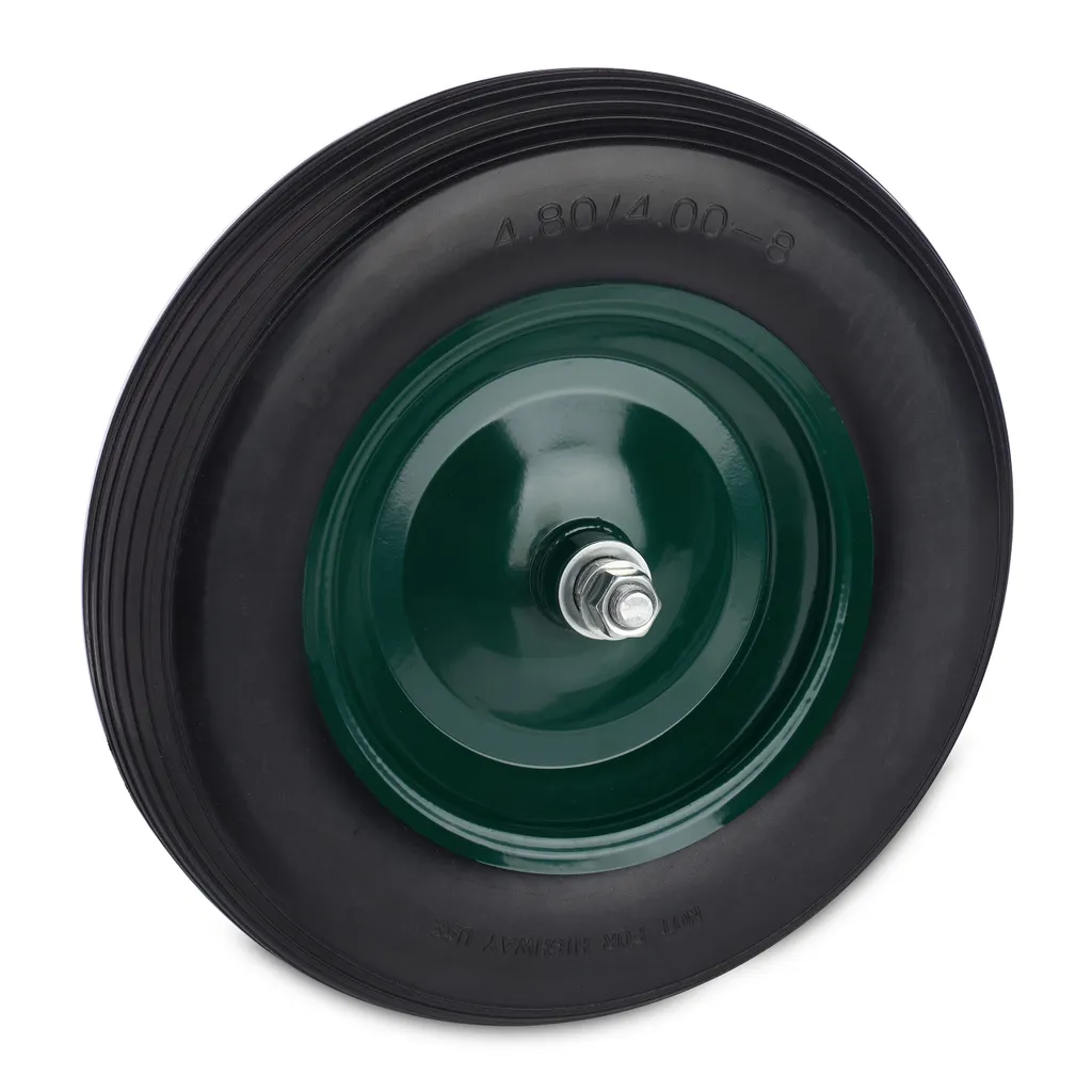 Kit Ruota Pneumatica Relaxdays 4.80 4.00-8 + Perno Acciaio 20mm