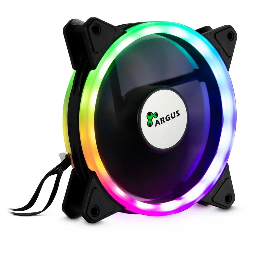 Kit Inter-Tech Argus RS-04 RGB Fan Set 120mm 88885481 pour Boîtier PC - 6
