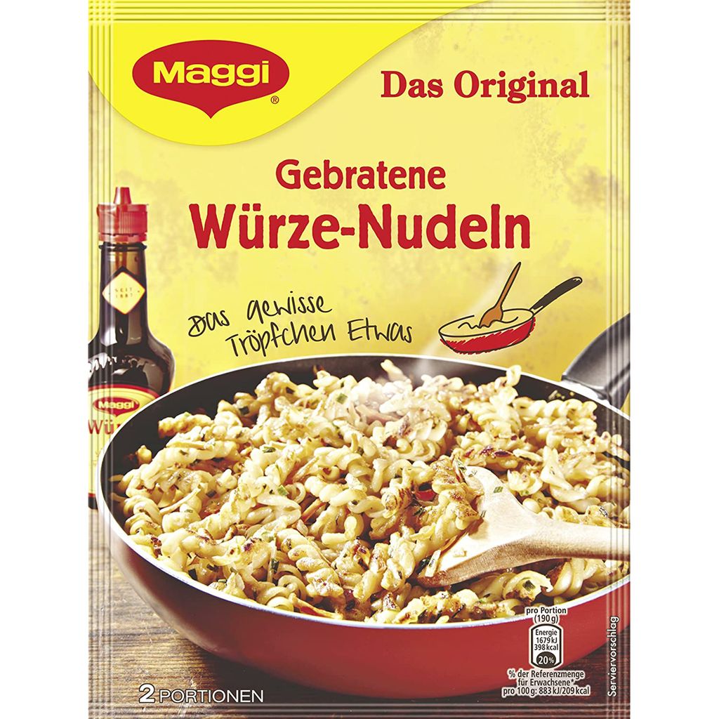 Maggi Gebratene Würze Nudeln herzhaft lecker ergibt 2 Produktbild 5
