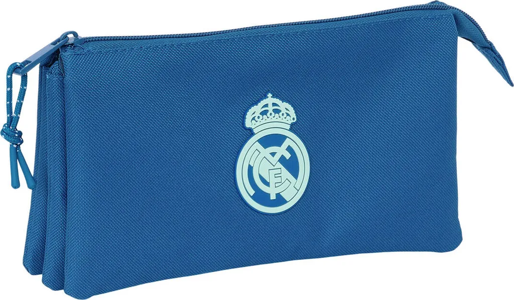 Zaino Scuola Real Madrid C.F. Blu 22x12x3 cm - Accessorio Ufficiale