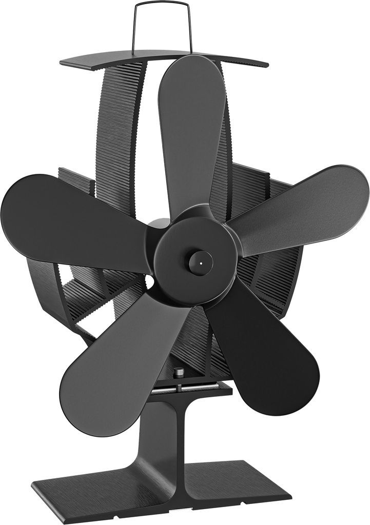 Ventilátor na kachle Wiltec s 5 lopatkami 60 až 350 °C, Obrázok produktu 