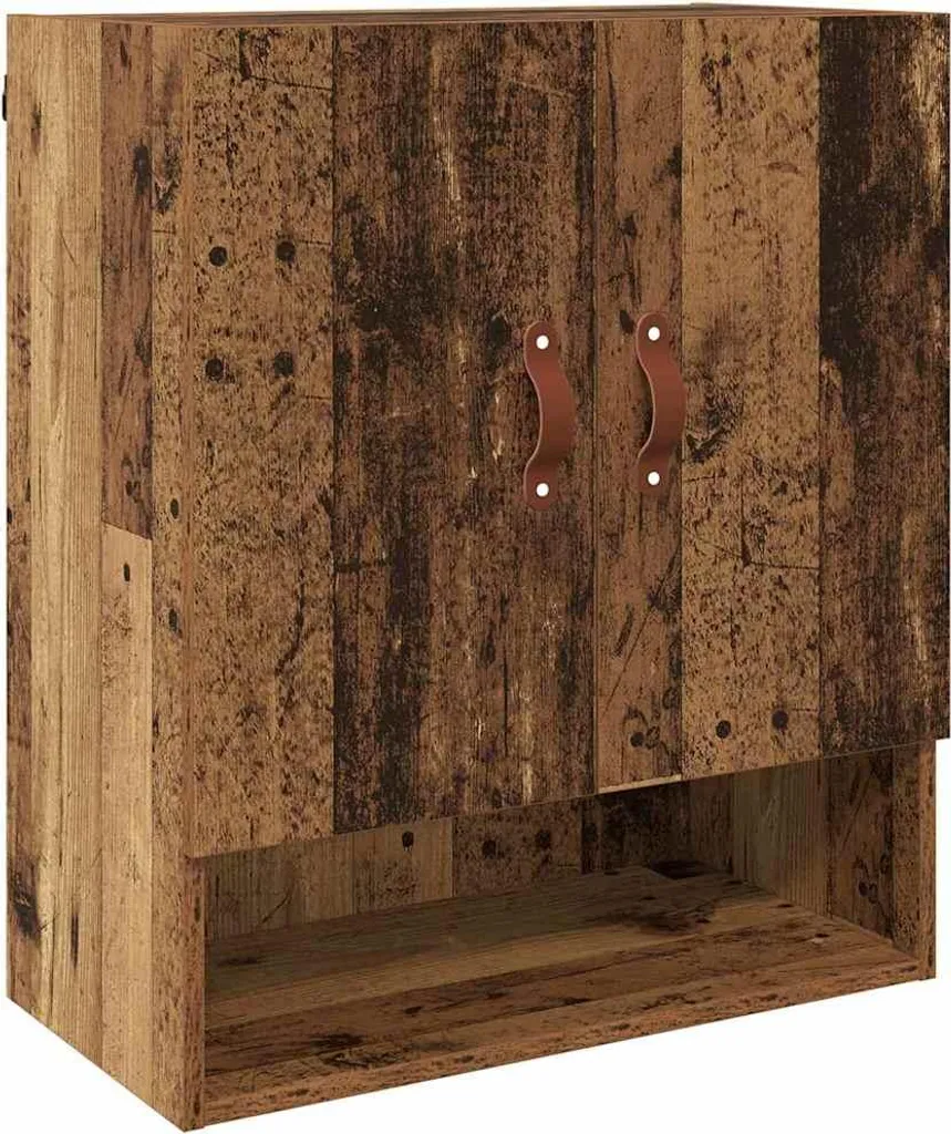 vidaXL Armadio a Muro 60x31x70 cm | Legno di Recupero Industriale