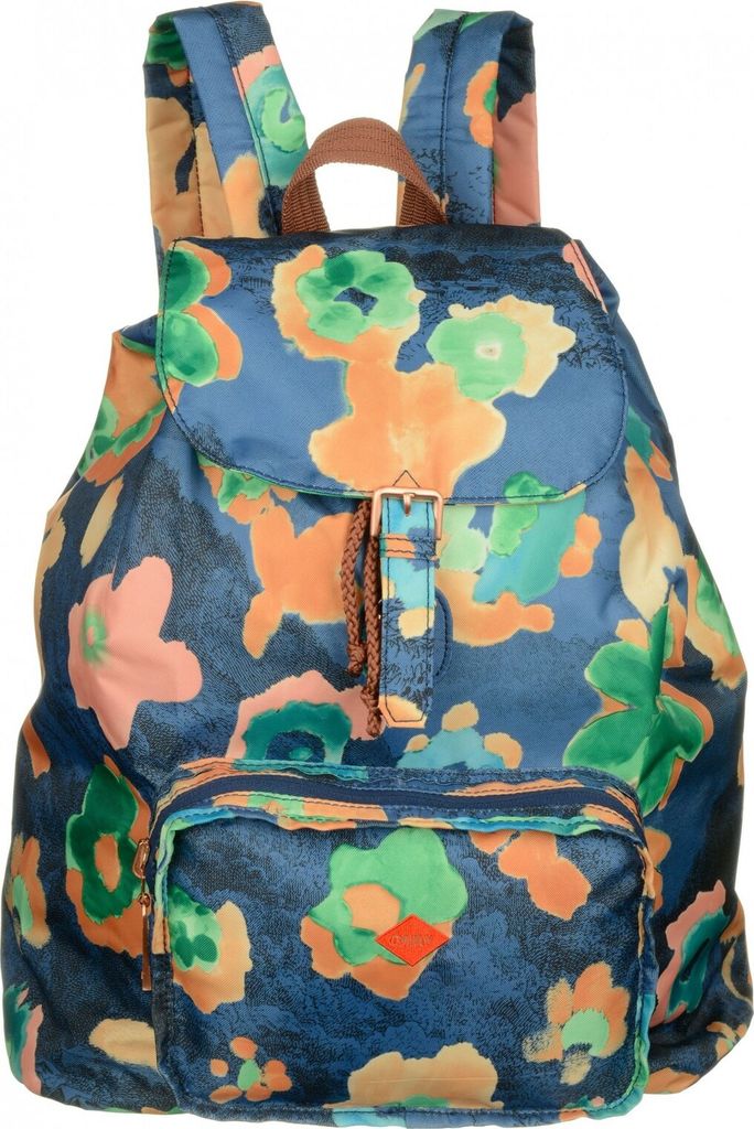 Oilily Etch Flowers Folding Classic Backpack Blueberry Produktbild 