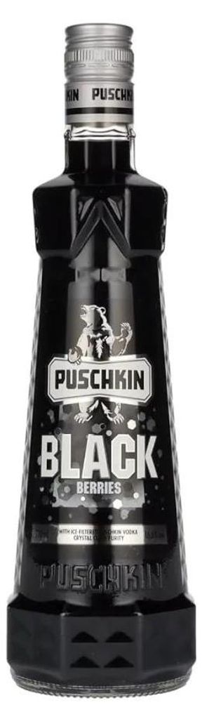 Puschkin Black Berries Vodka | 16,6 % vol | 0,7 l Produktbild 
