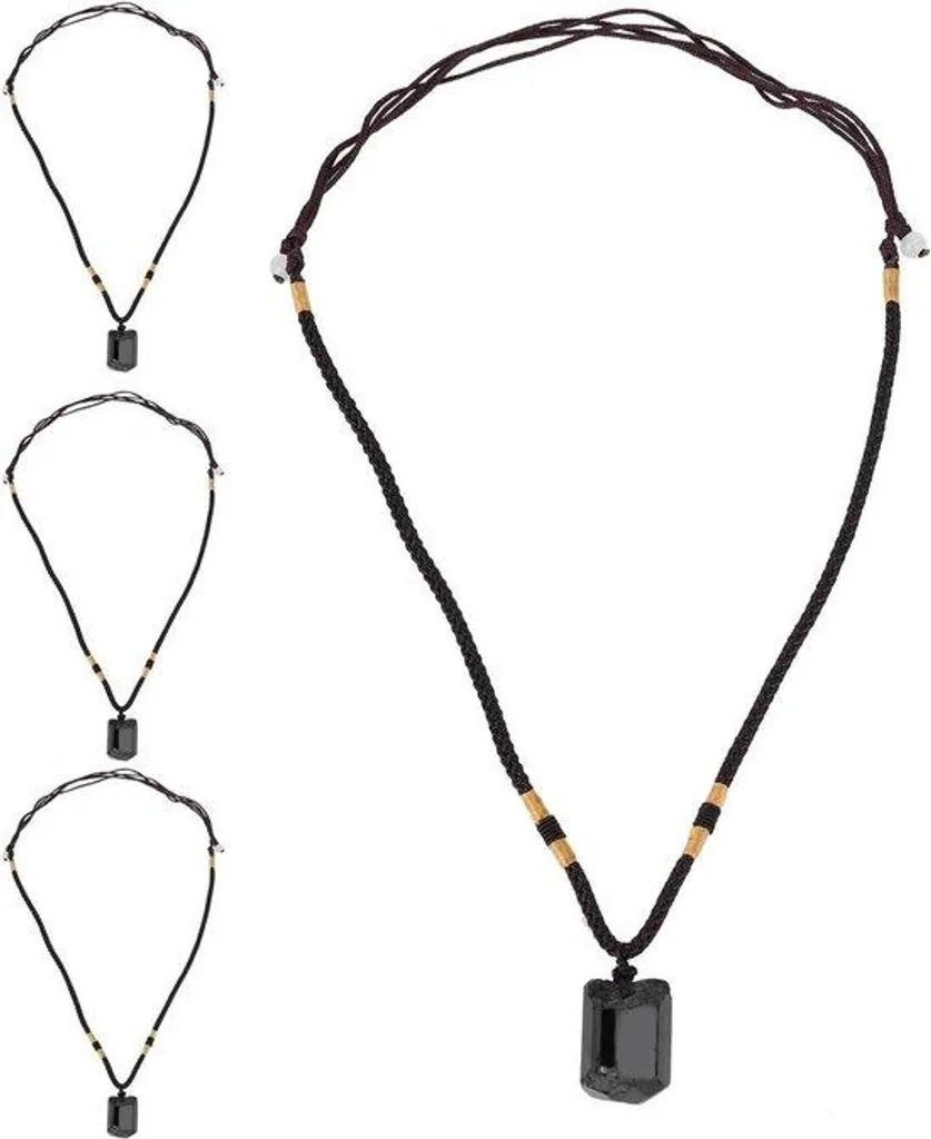 Collier turquoise pour festival et plage lot de 4 bijoux cordon