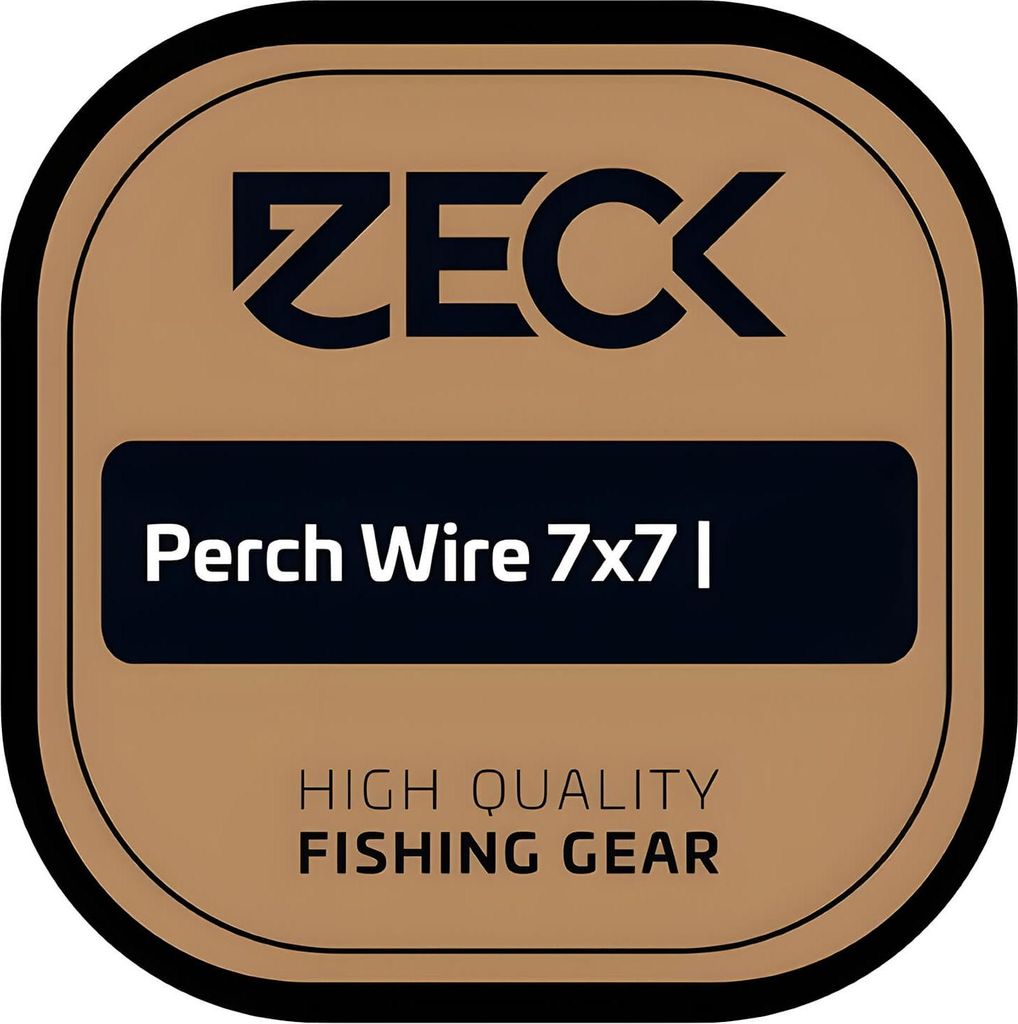 Zeck Stahlvorfach Vorfachmaterial Barsch 7x7 5kg 1,5m Produktbild 
