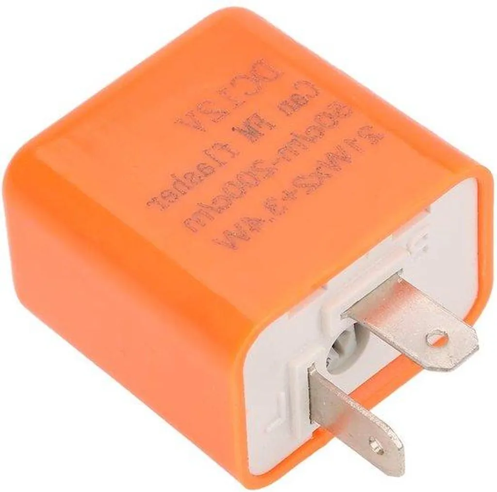 Relais de Clignotant Moto 12V pour Réparation - Modèle 2 Pôles Durable