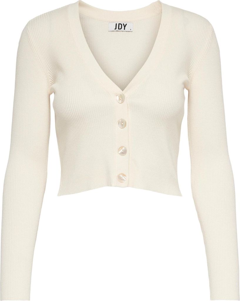 JDY Kurze Dünne Strickjacke Langarm V-Ausschnitt Knitted Cardigan JDYDONNEL Größe: XL