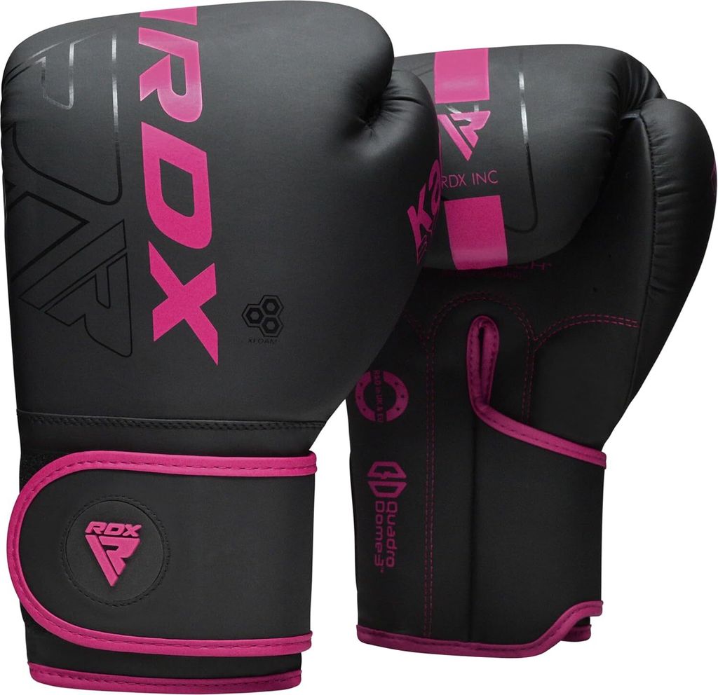 RDX Boxhandschuhe, Muay Thai Kickboxing Sparring, Maya Hide Leder KARA Boxhandschuhe Männer Frauen, Boxsack Handschuhe, Kickboxing Handschuhe MMA ...