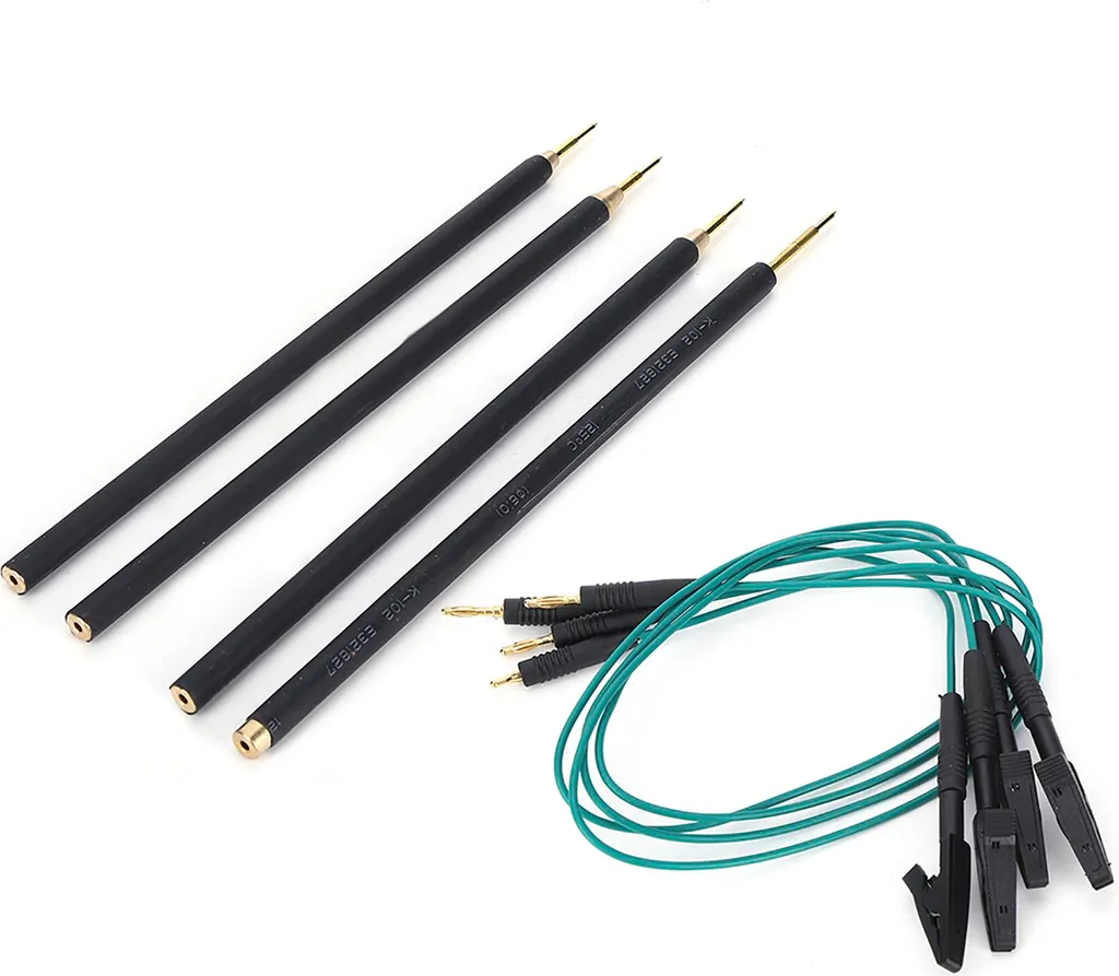 Sonde Penne 4 pezzi/set LED BDM Frame 4 con cavo di collegamento adatto per Ktag Kess V2 Fgtech BDM100