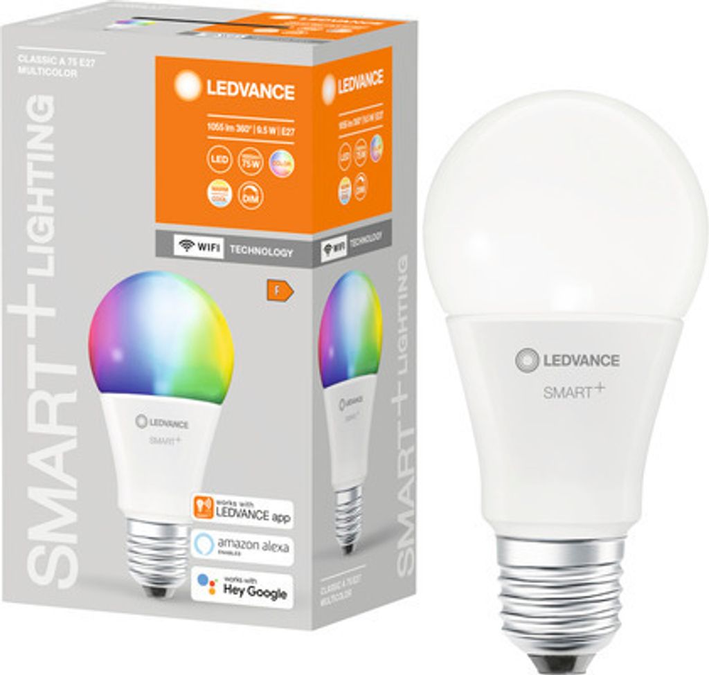 LEDVANCE AC42226, 9,5 W, 75 W, E27, 1055 lm, 20000 h, Multi Produktbild 