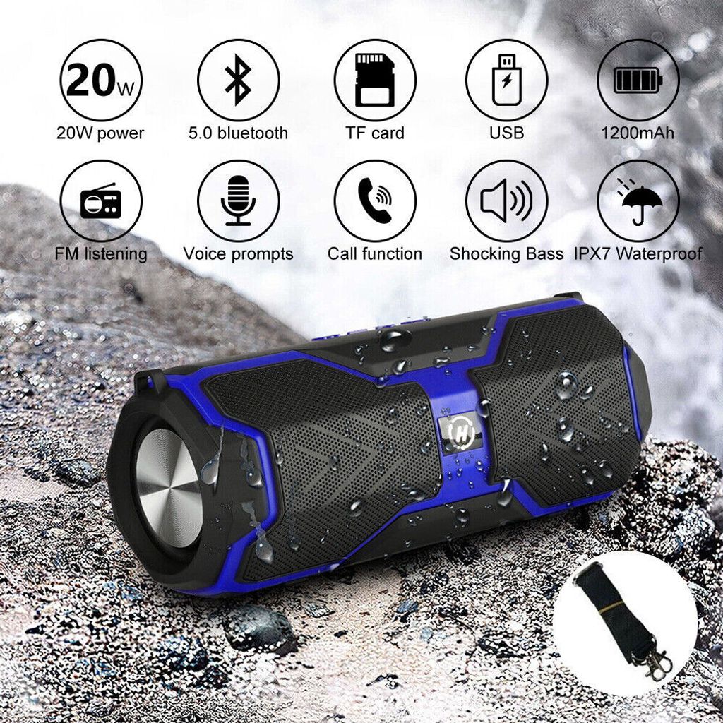 Bluetooth Lautsprecher Bluetooth 5.0 Tragbarer Musikbox Produktbild 4