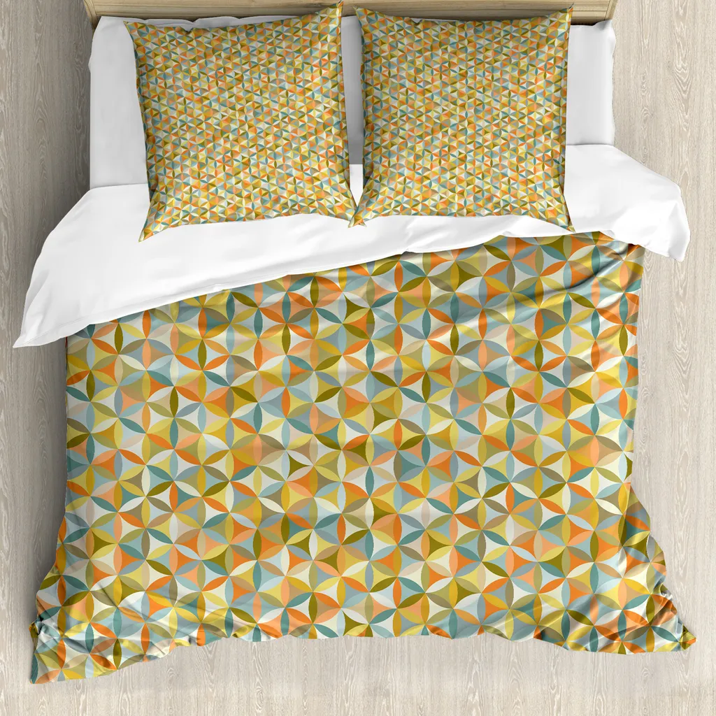 Set Copripiumino ABAKUHAUS Interlace 200x200 - Design Grafico Moderno