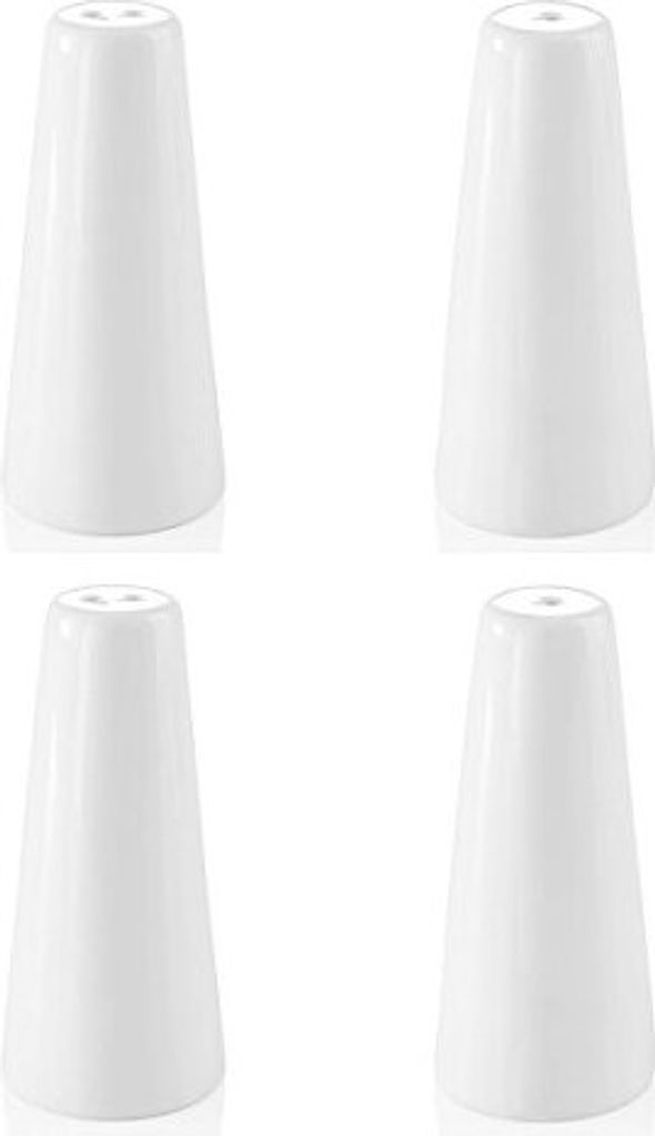 Salz- und Pfefferstreuer Porzellan 4er Set