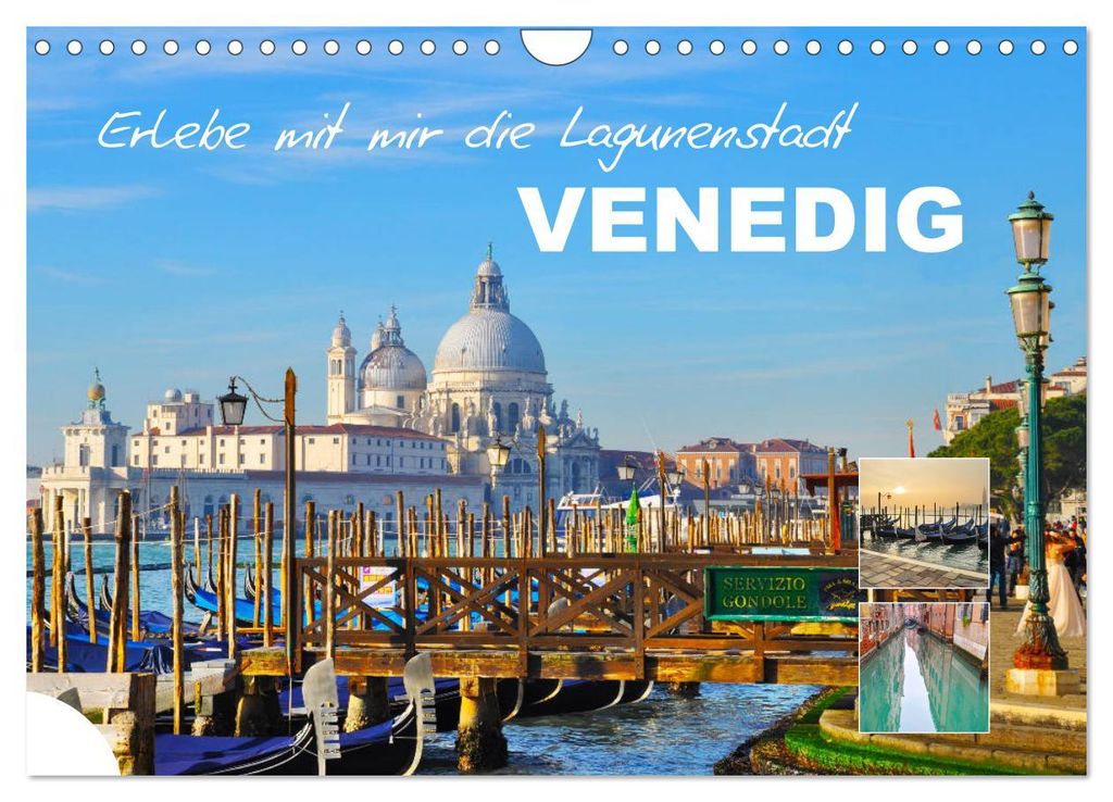 Erlebe mit mir die Lagunenstadt Venedig (Wandkalender 2027 DIN A4 quer), CALVENDO Monatskalender