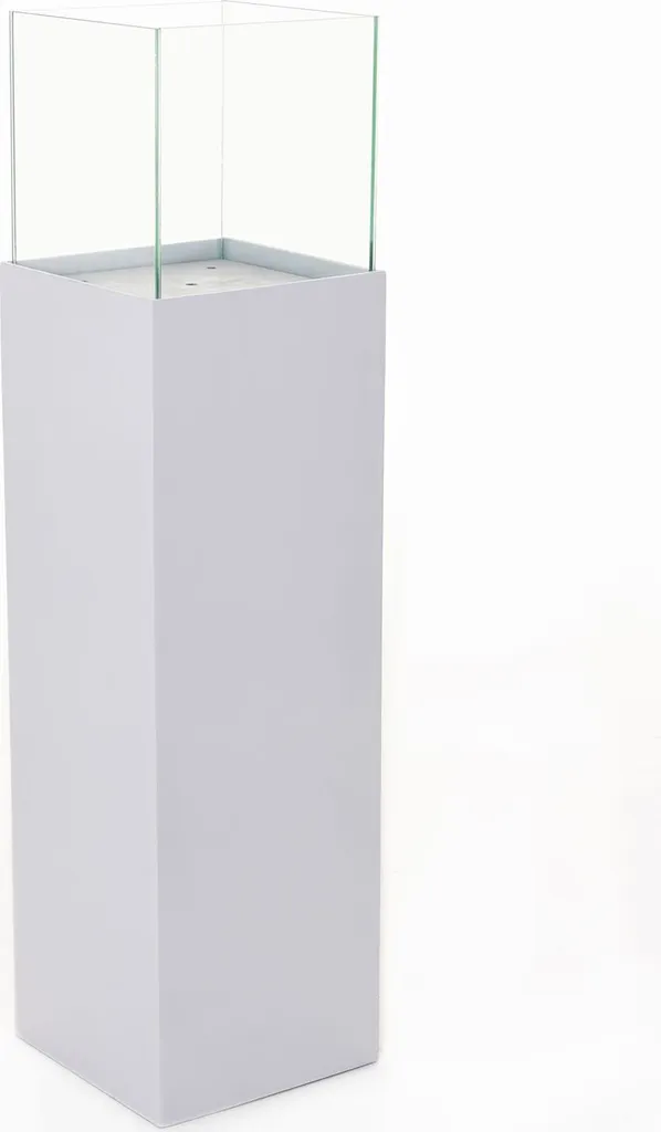 Lanterna Bianca Alta 100cm VIVANNO CANDELA - Facile da Pulire