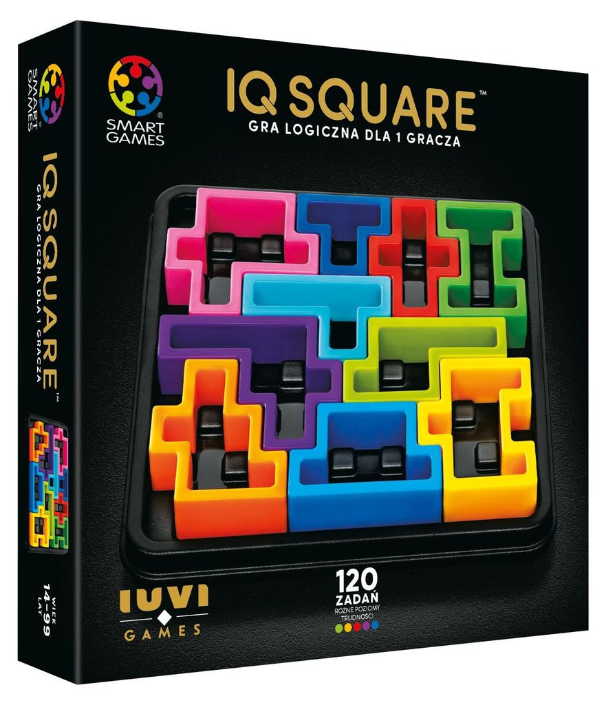 Smart Games IQ Square Deluxe (PL) IUVI Games