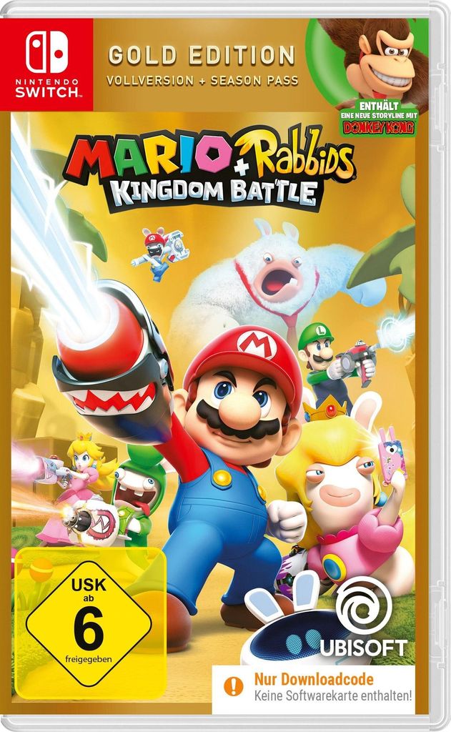 Mario & Rabbids Kingdom Battle - Gold Edition Nintendo Produktbild 