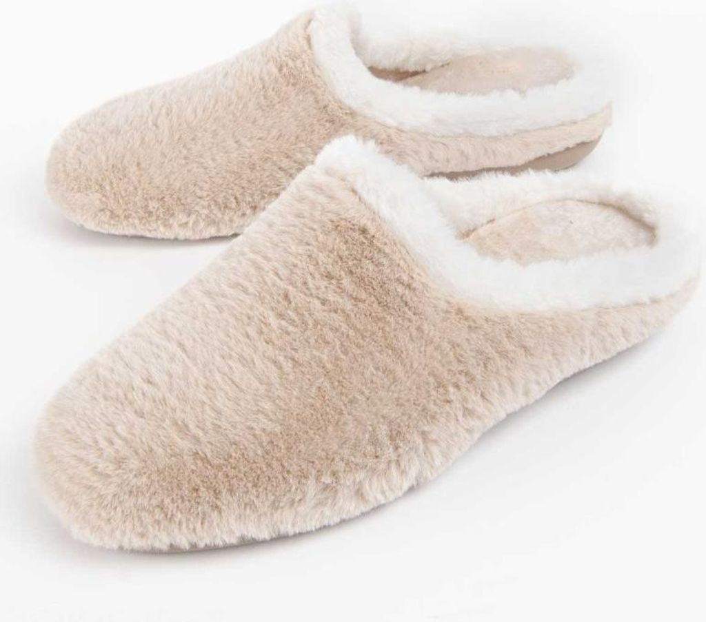 Northome Hausschuhe Grosslip2 Beige