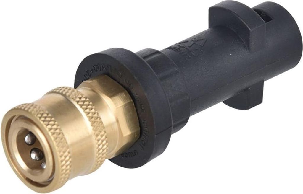 Für Kärcher Adapter 91x31mm Messing Quick Coupling Universal Hochdruckreiniger Adapter für Kärcher K2 K3 K5 Messing Schnellkupplung Zubehör