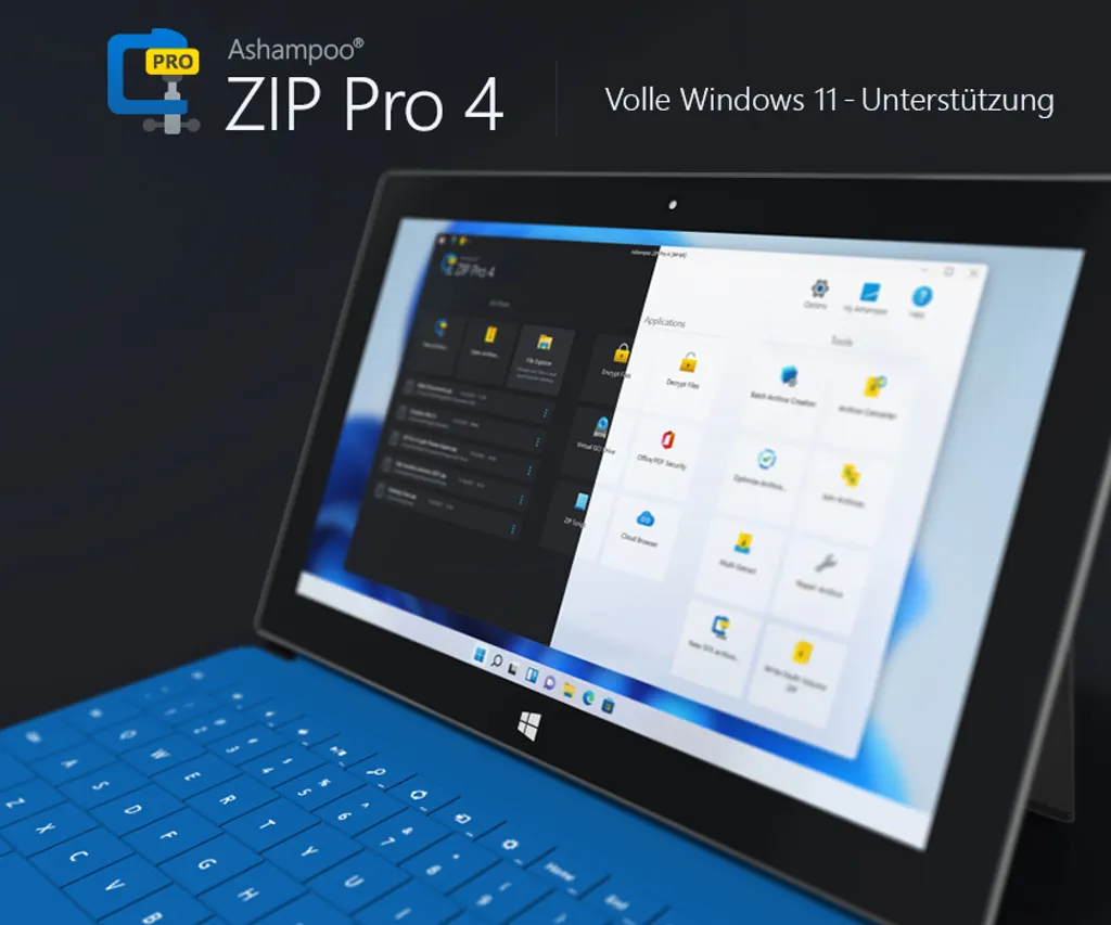 Logiciel de décompression complet Ashampoo ZIP Pro 4 pour ordinateur - 5