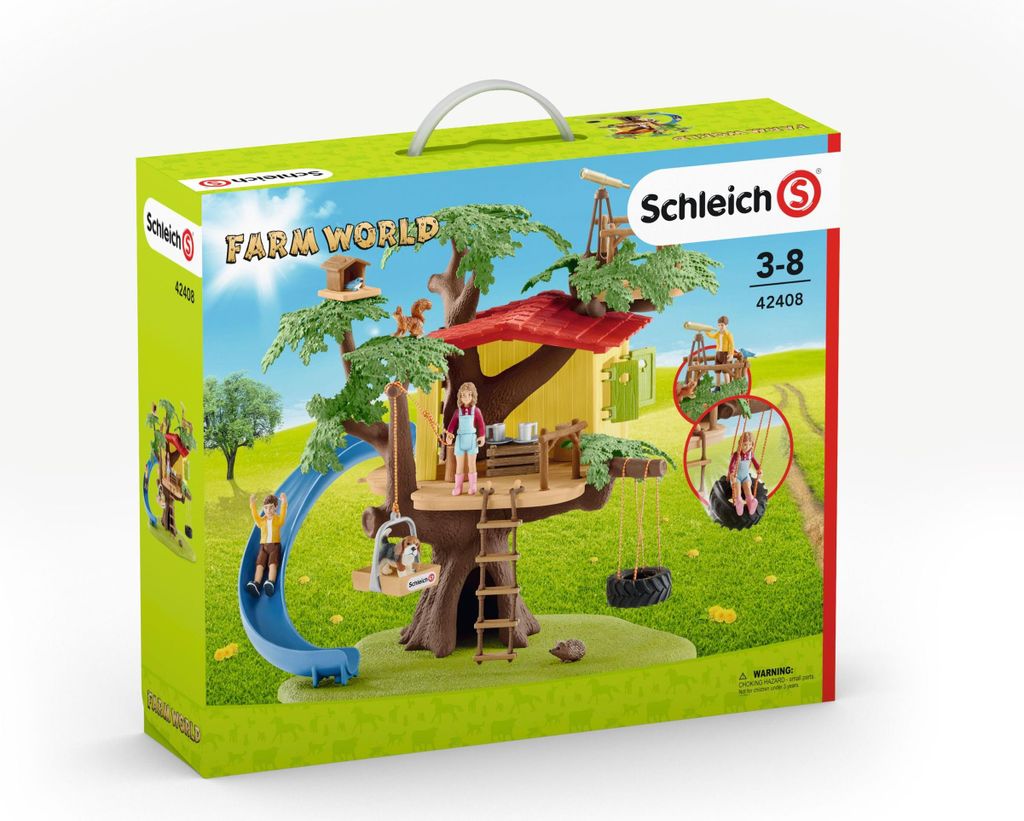 Schleich schleich® 42408 Farm World Abenteuer Baumhaus Produktbild 