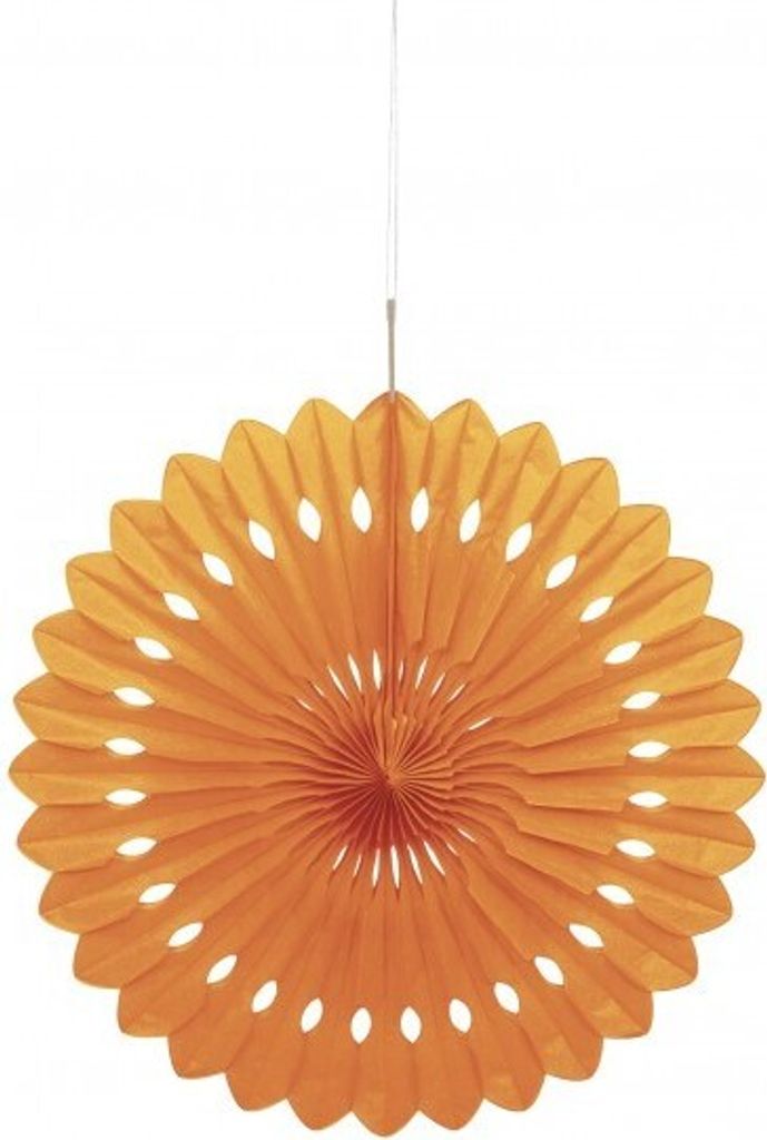 Dekofächer orange 40 cm