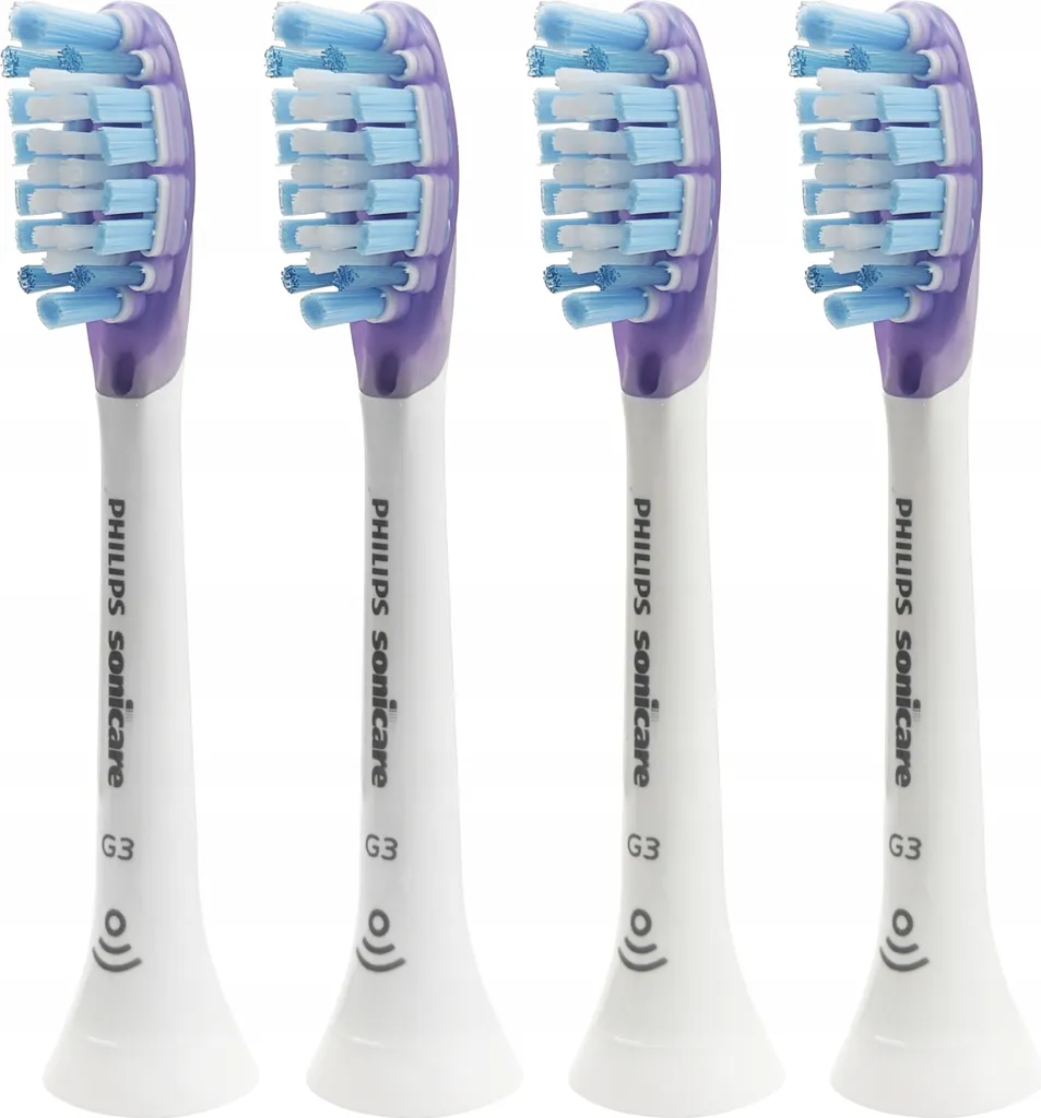 Pack 4 Brossettes de Rechange Philips Sonicare G3 Premium Gum Care Blanc