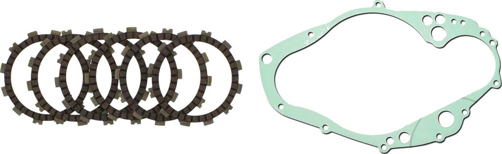 Kupplung Reibscheiben und Dichtung für Suzuki GT 250 E X7 Baujahr 1979-1981 - Neu