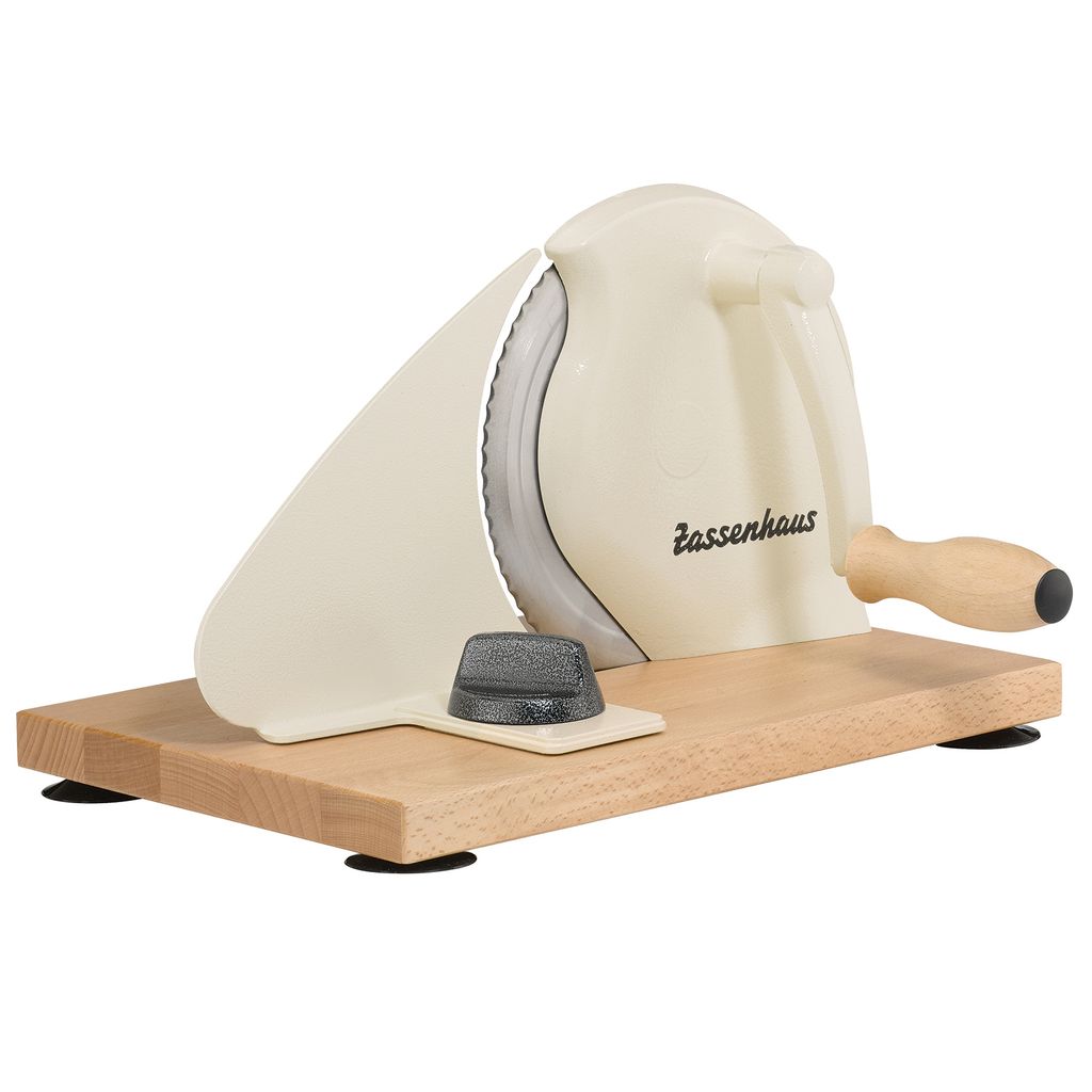Máquina cortadora de pan Zassenhaus CLASSIC, color crema, Imagen del producto 