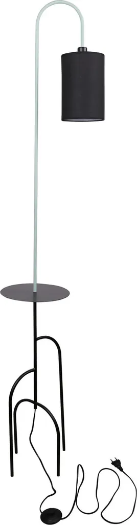 Lampadaire de Salon Moderne RAVELLO 1xE14 - Lampe de Sol Design Nickel