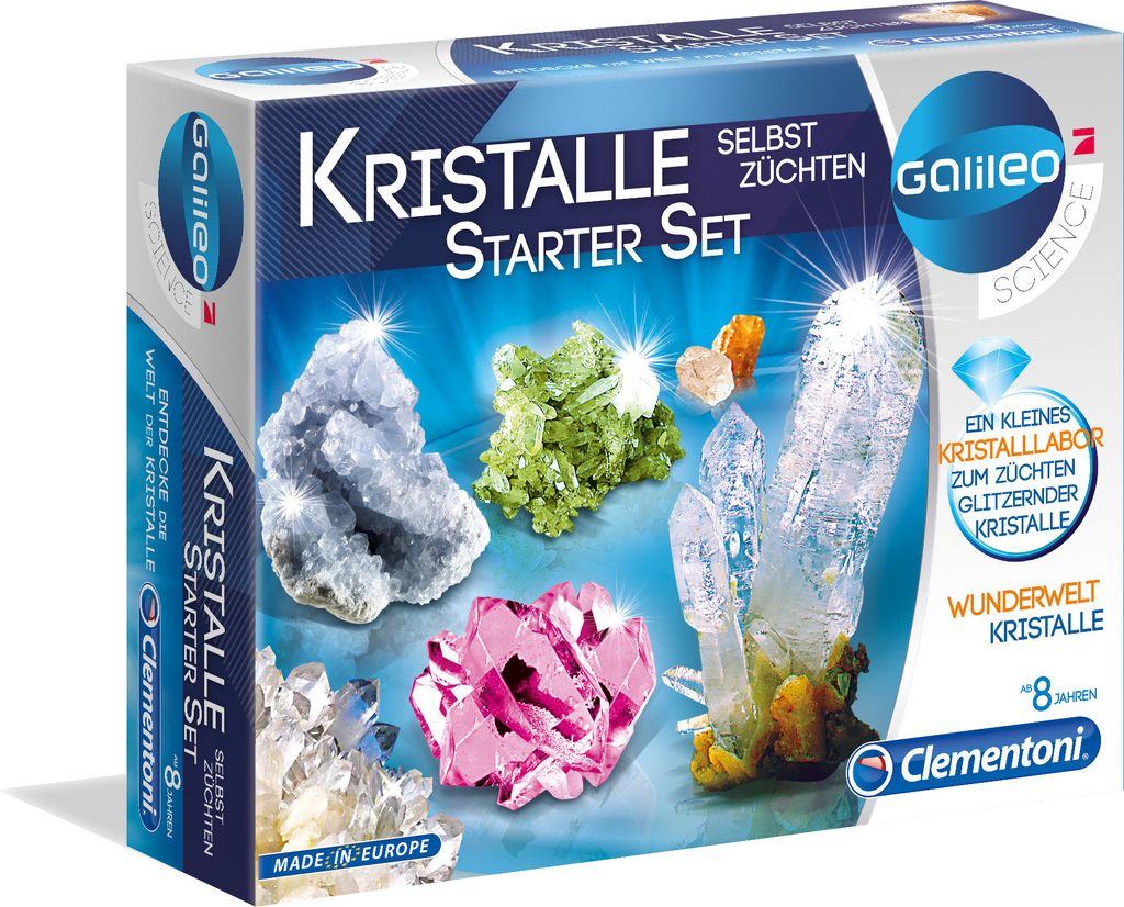 Clementoni Galileo - Wyhoduj własne kryształy Zdjęcie produktu 