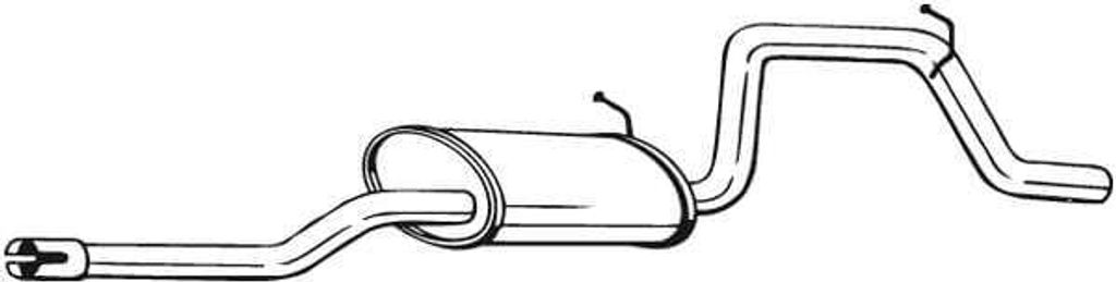 Bosal Endschalldämpfer 281-519