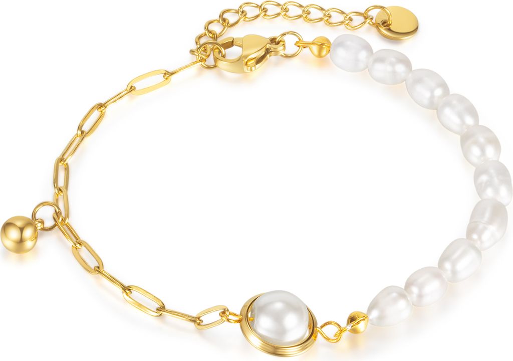 Armband Perla mit kleinen Glasperlen von collezione alessandro