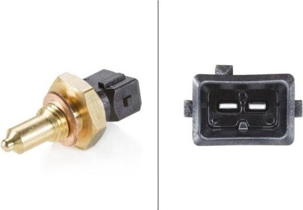 HELLA 6PT 009 107-851 Öltemperatursensor OE 1433076 kompatibel mit 1er E81, 1er E87, 1er F20, 1er F21, 1er E88, 1er E82, 2er F23, 2er F22, 3er E46...