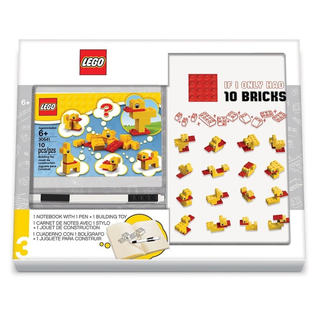 LEGO Stationery Classic Enten - Notizbuch mit Stift und Kit