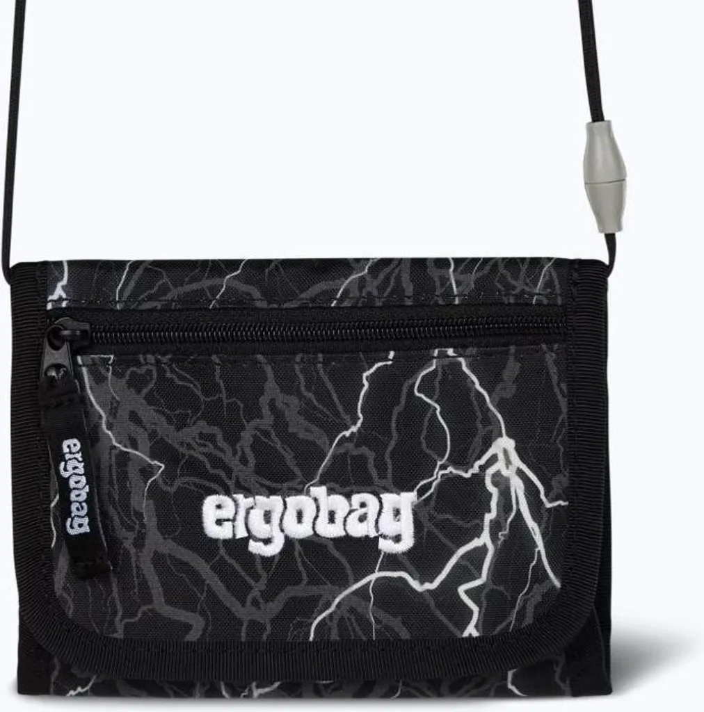 Portafoglio Collo Ergobag Reflex Glow Nero: Borsello Scuola Resistente - 8